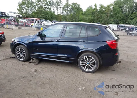 2015 BMW X3 xDrive28D из США, поврежденный, VIN 5UXWY3C58F0F83715